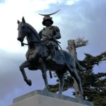 仙台城の伊達政宗像