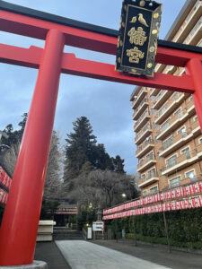 大崎八幡宮の鳥居