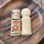 鳴子こけし絵付けもなか