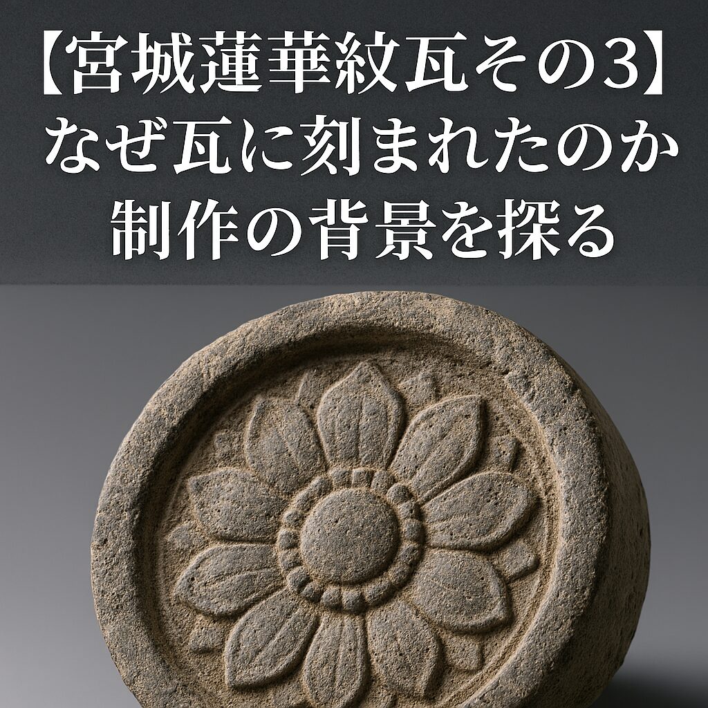 宮城県蓮華紋瓦