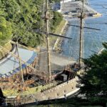 宮城県石巻市の復元されたサン・ファン・バウティスタ号