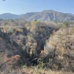 宮城県大崎市の鳴子温泉郷にある鳴子峡と大深沢橋