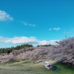 宮城県大崎市田尻の加護坊山の山頂