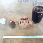 宮城県大崎市鳴子温泉郷の川渡温泉のカガモクのアイスコーヒー