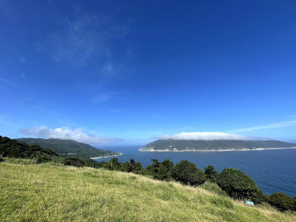 石巻市おしか御番所公園からの眺め