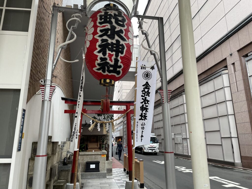 金蛇水神社の仙台一番町分霊社
