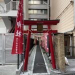 青葉区一番町のビルに中にある野中神社