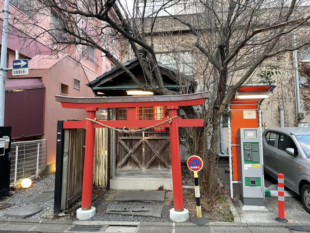 金蛇水神社 仙台立町分霊社の鳥居