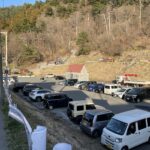 鳴子温泉の無料湯めぐり駐車場